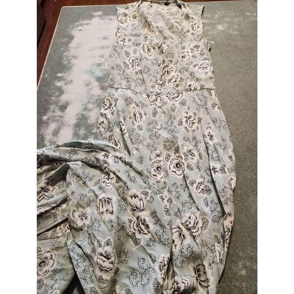 FOR LOVE & LEMONS MONTANA sleeveless MAXI dress IN MINT ROSE sz Small